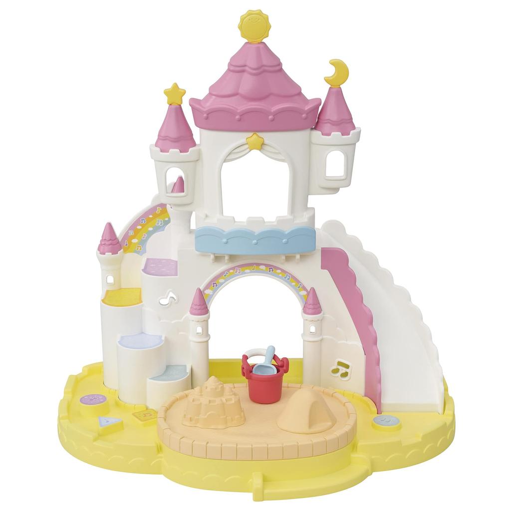 Epoch Sylvanian Families Hoikuen Play Equipment ST Mark Certification 3 Years Old and Up Toy Dollhouse Sylvanian Families [Castle Osunaba/Pool Set]