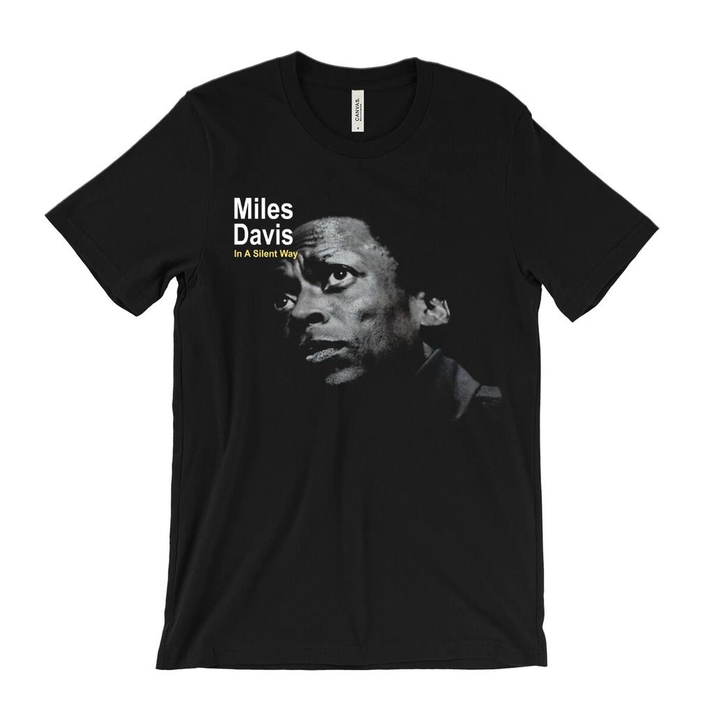 Miles Davis In A Silent Way T-shirt - Jazz Music - Album Cover Art