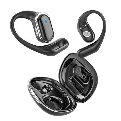 Беспроводные наушники Bluetooth 5.4 с открытым ухом, вкладыши с HD-микрофоном, 60 часов воспроизведения, ультралегкие, комфортные, наушники с открытым ухом и заушиной