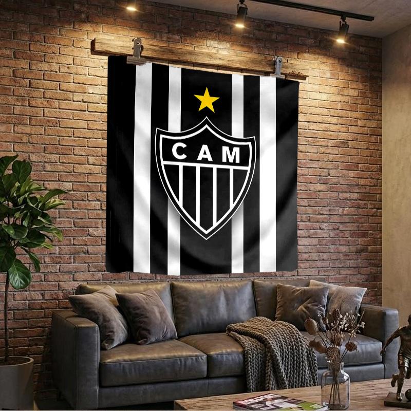 1PC Coritiba Football Club Emblem Tapestry, Unique Design Tapestry, Wall Decor for Bedroom,Livingroom, Playroom,Heartwarming Fan Holiday Gifts