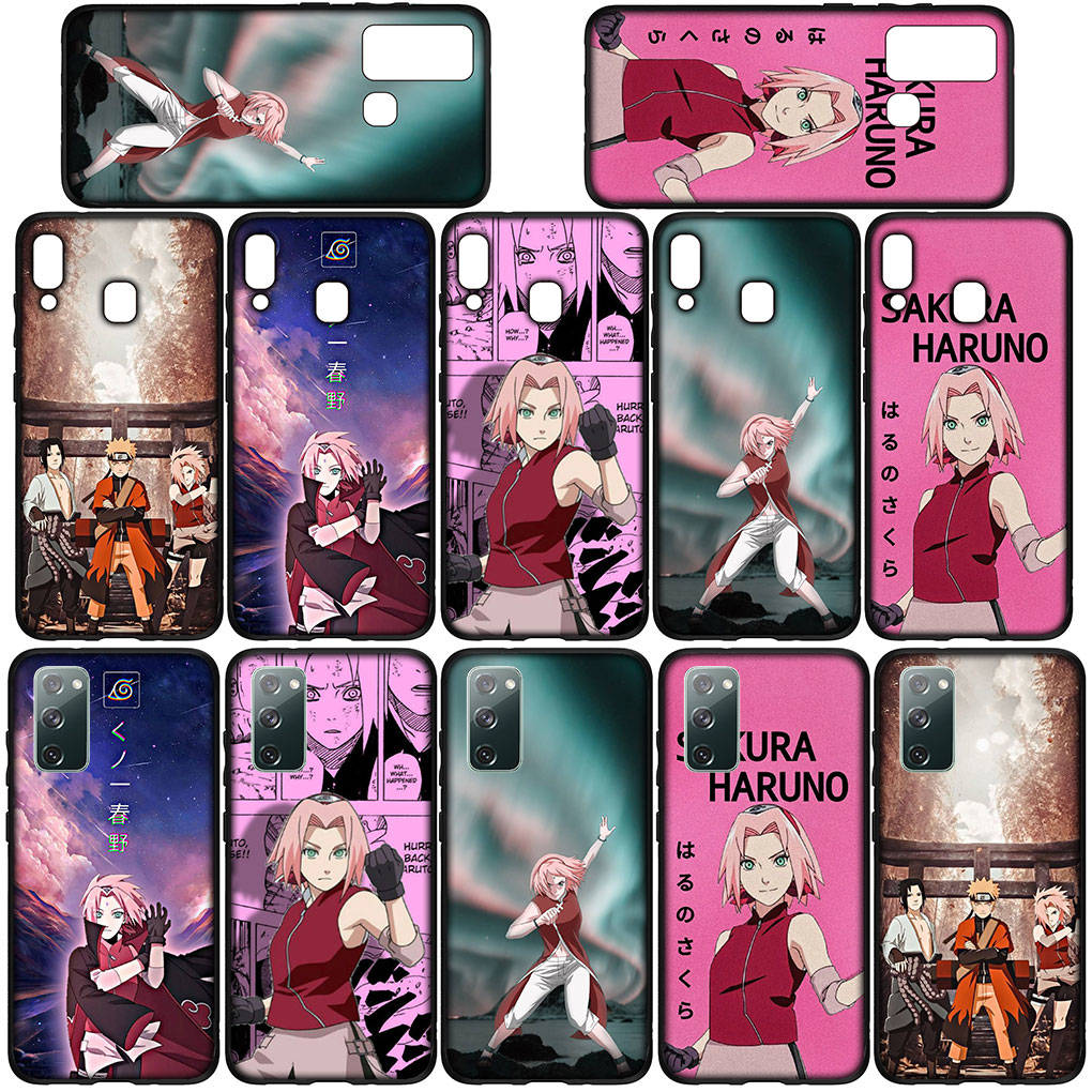 Чехол для iPhone 16 15 Xiaomi Redmi Note 14 13 12 11 Pro Max X 16e Samsung Galaxy S25 S24 S23 Moto OPPO Huawei Комиксы Харуно Сакура Наруто Чехол для телефона