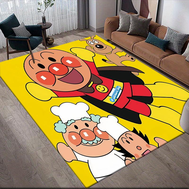 Коврик для пола Anpanman 'Осенняя площадь', нескользящий коврик для спальни, идеальный подарок для поклонников Anpanman