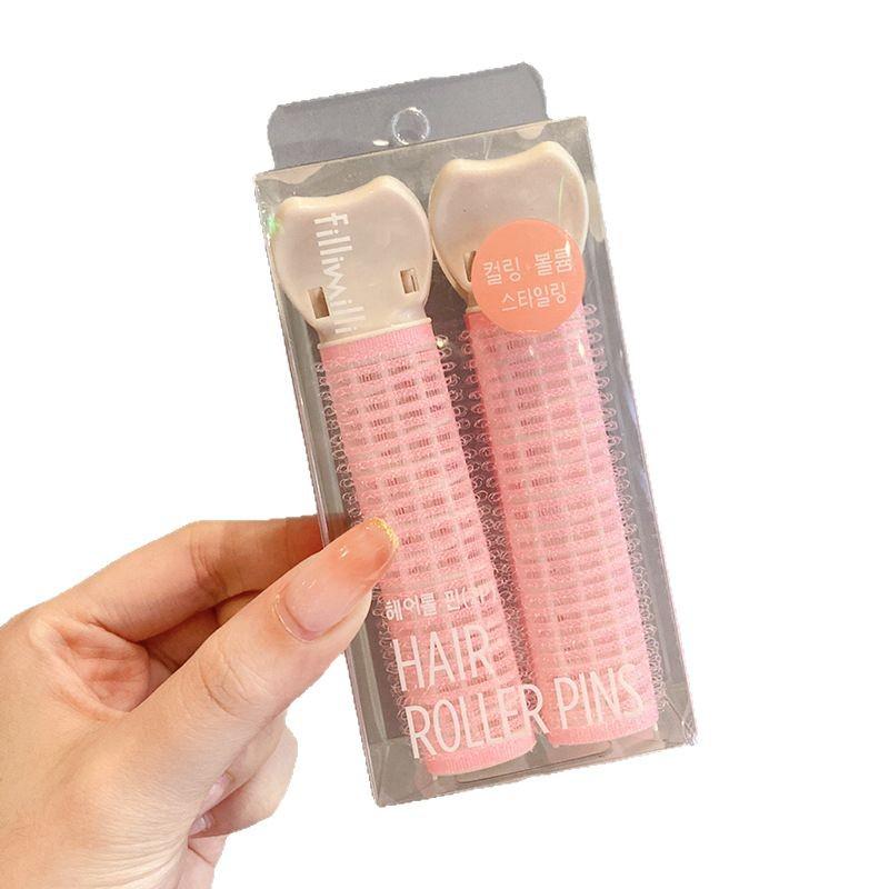 Air Bangs Curling Iron & Hair Root Clip for Fluffy Volume & No-Trace Shaping