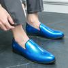 PU Leather Fashion Club Shoes Men Male Comfortable Coiffeur Shoe All-match Mens Slip On Footwear Luxury Brand Mens New Loafers