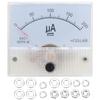 85C1 DC 0 200UA Pointer Current Meter HighAccuracy Ammeter Analog Panel Current Measuring Meter