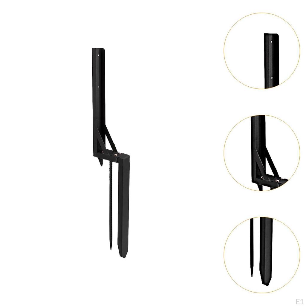 Инструмент для ремонта опоры столба забора, легкий, практичный, монтажный кронштейн, штырь для заземления почтового ящика