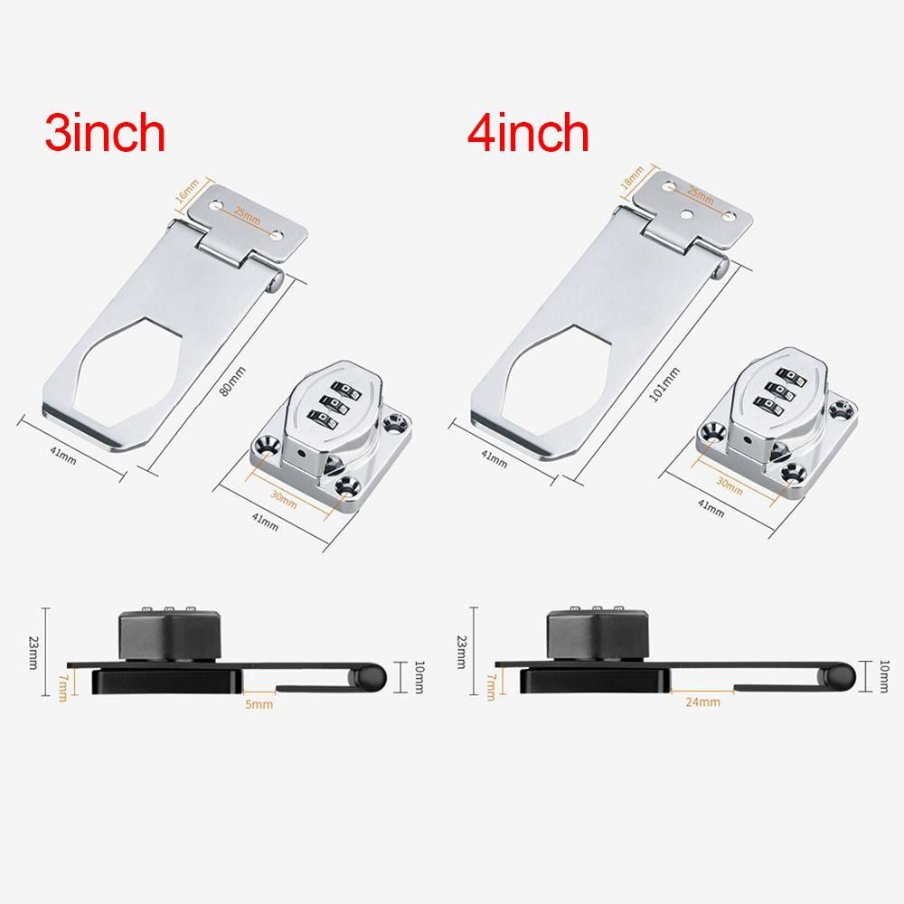Anti-Theft Home Security Window Stoppers Combination Coded Lock Coded Lock Cabinet Password Locks
