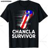 Top Punk Street Apparel Women Unisex Puerto Rican Life Messy Bun Hair Puerto Rico Flag TShirt Unisex Short Sleeve Casual Wear