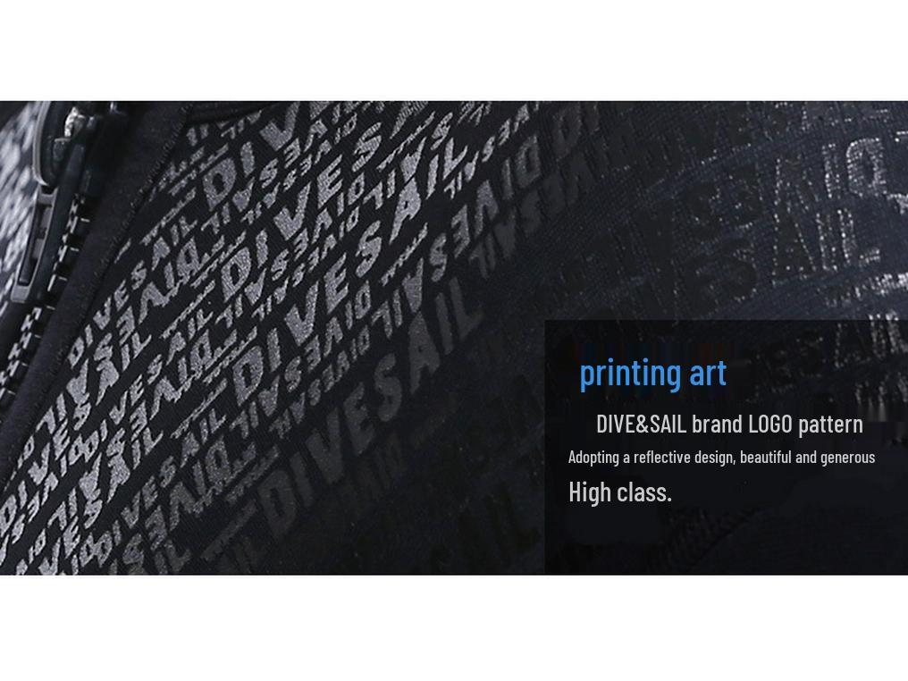 Мужской неопреновый гидрокостюм для дайвинга с длинным рукавом 3 мм, защищающий от холода, с передней молнией