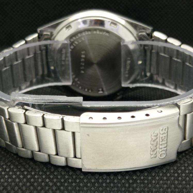 USED VINTAGE SEIKO 5 AUTOMATIC 7019A JAPAN MENS D/D RED WATCH 621c-a415317-2 SKU621c-a415317