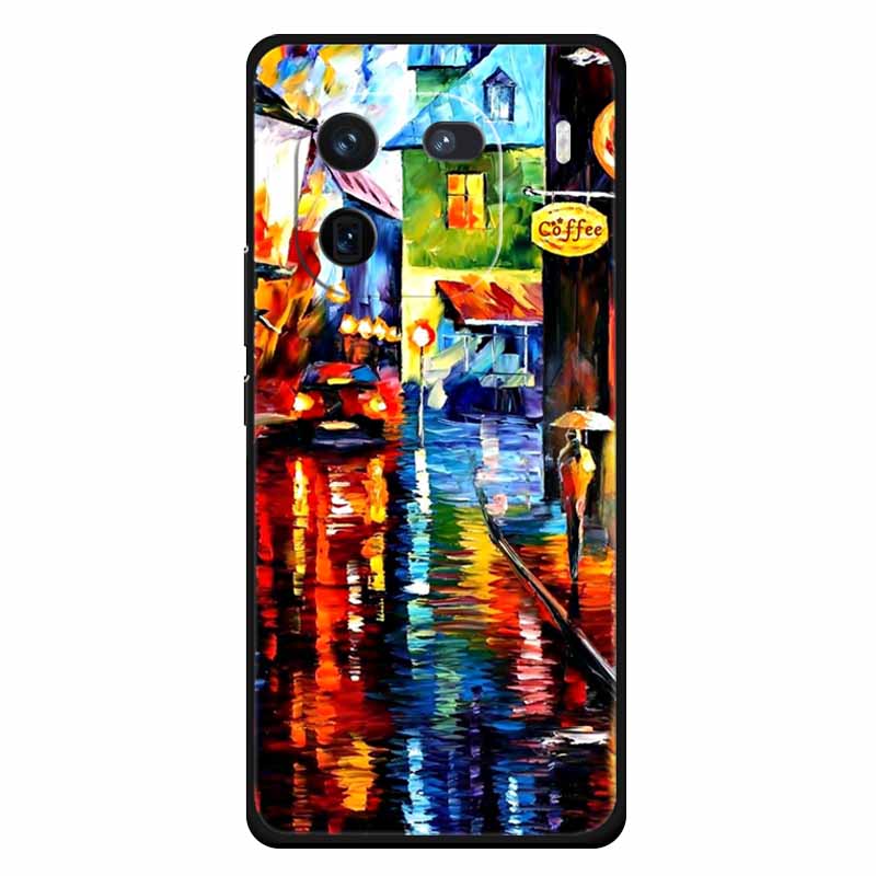 For Vivo Iqoo 12 Case Soft Silicone Cat Owl Fashion Back Covers for Vivo iQOO 12 Pro Cases Marble Shockproof Phone Shells Iqoo12