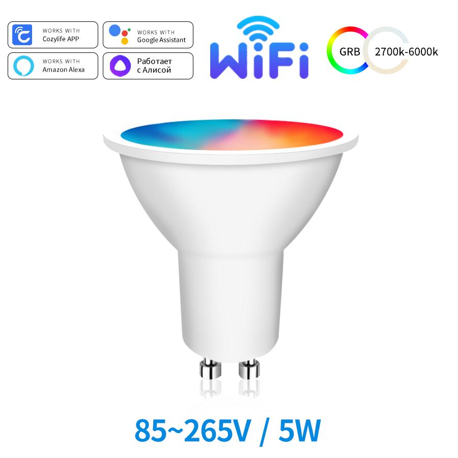 Cozylife Wifi Bluetooth Smart Bulb LED Light Bulb E27 RGB CW WW Alexa Led Lamp 110V 220V Smart Lamps For Google Assisatnt Lights