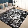 SKZ Kpop Stray Kids Star Cartoon 3D Carpet Rug for Living Room Bedroom Home Sofa Decoration,Kids Play Non-slip Floor Mat