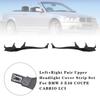 L+R Pair Upper Headlight Cover Strip Set for BMW 3 E46 COUPE CABRIO LCI