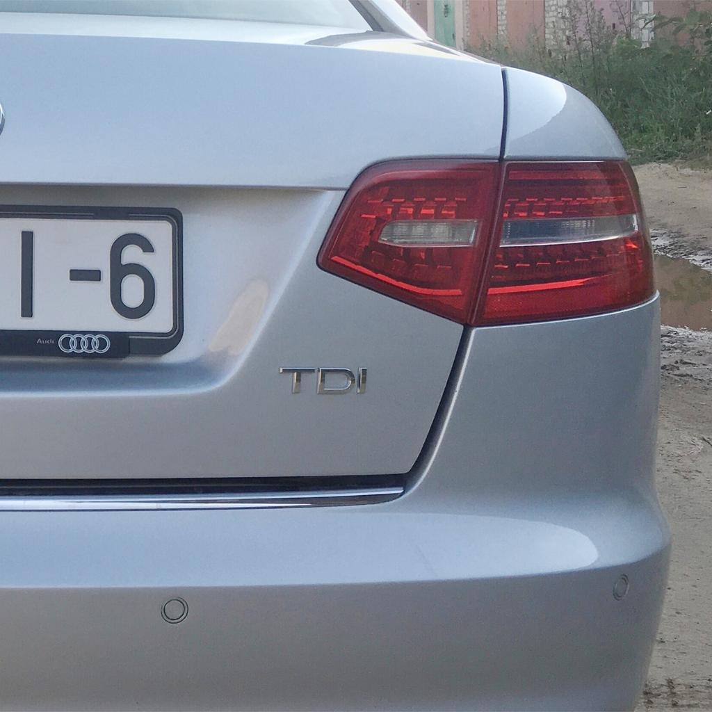 1X хромированная глянцевая черная наклейка из АБС-пластика TDI на заднюю часть автомобиля с эмблемой для A1 A3 A4 A5 A6 A6L A7 A8 S3 S6 Q3 Q5 Q7 TT S RS