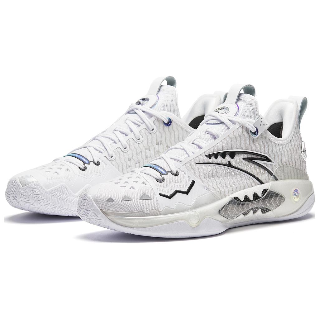 Kyrie Irving x Anta Shock Wave 5 Pro Smriti Мужские кроссовки Белый Черный 112331111-1