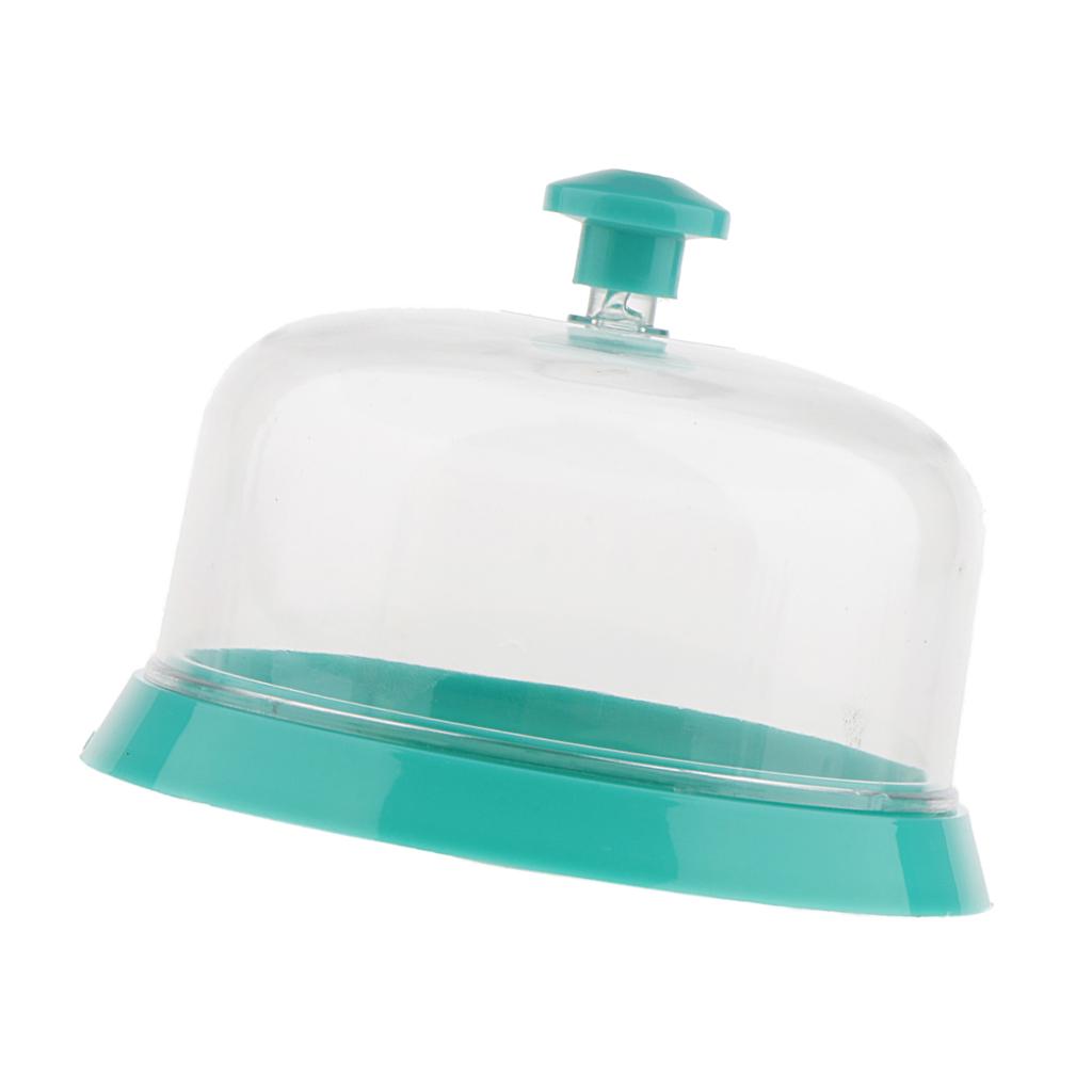 Acrylic Clear Blue Dust Cover Tray for Watch Movement Parts Jewelry Beads