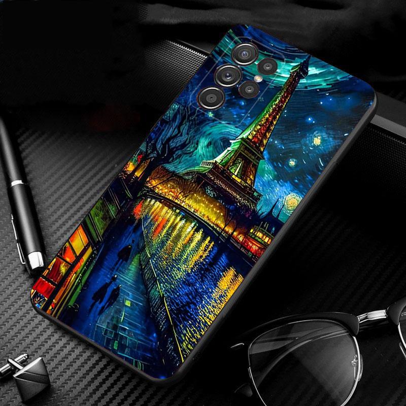 Eiffel Tower Phone Case For Samsung Galaxy S25 S24 S23 S22 S21 Ultra S24 S23 S22 S21 S25 Plus S24 S25 FE