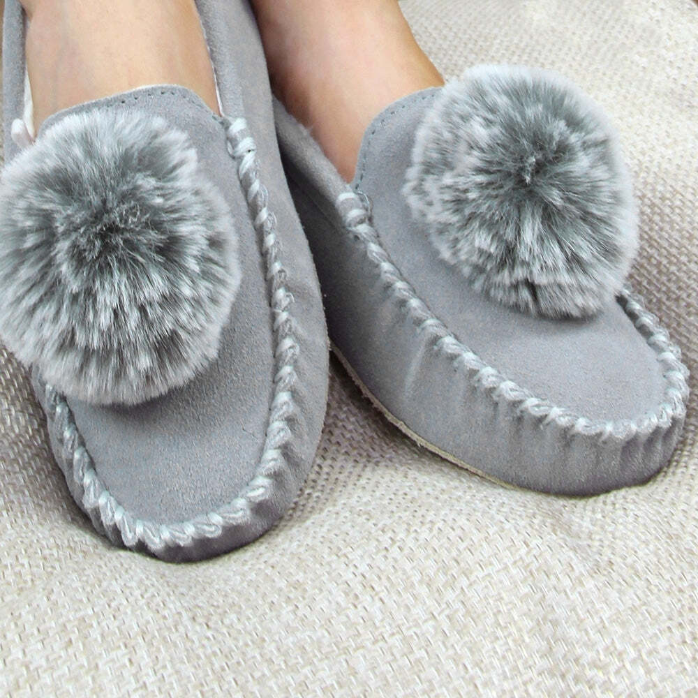 Lazy Dogz Womens/Ladies Bessie Suede Slippers