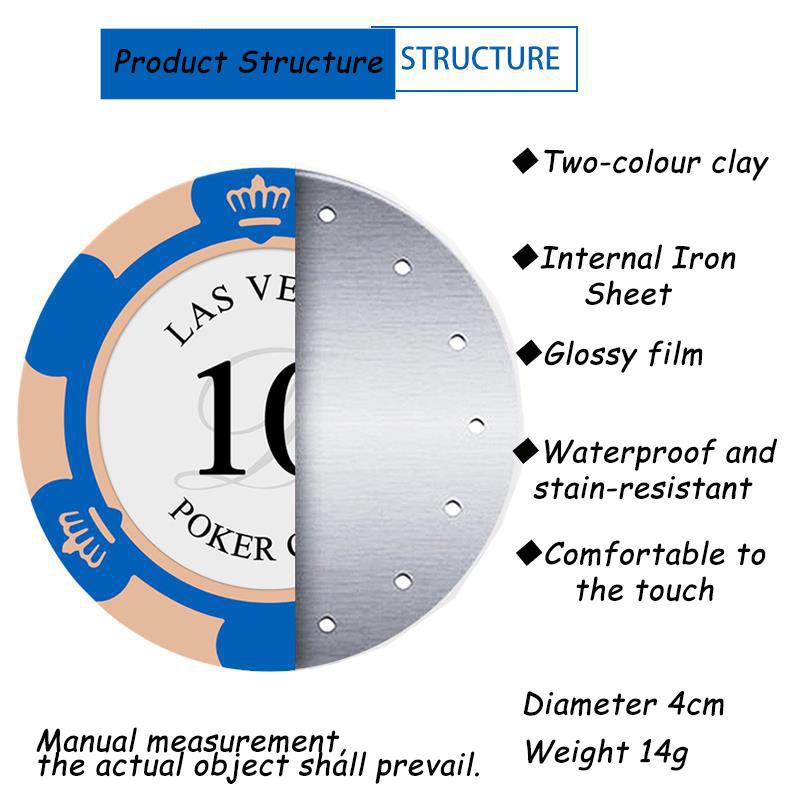 5 шт. фишки для покера, монеты казино, фишки для азартных игр разных номиналов, Техасские настольные игры для казино, фишки для развлечений на вечеринке