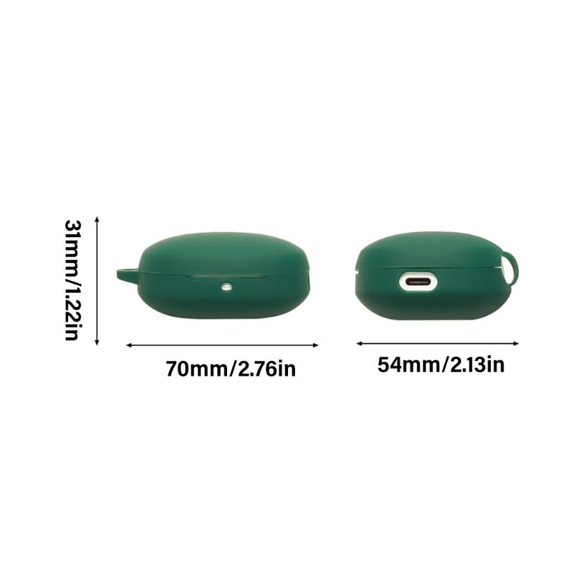 Soft Gel Earbud Case AntiSlip Grip Durability Shock Absorption Perfect Fit For X2Evo Earphones Multiple Color Option