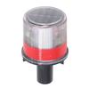 Solar Powered LED Strobe PC Shell Reflective Waterproof Switch Beacon Warning Light Safety Strobe