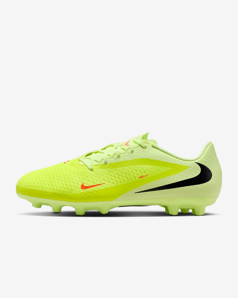 HQ2318-800 Nike Phantom 6 Low Academy HG Гиперкрасный Лаймлайт Черный (Мужской)