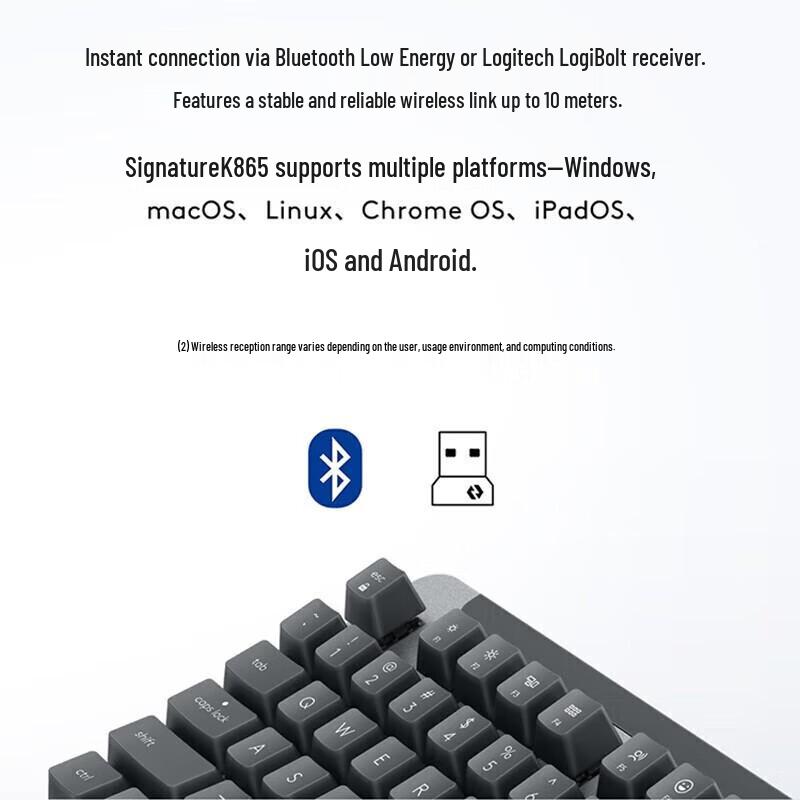 Logitech Беспроводная эргономичная клавиатура K865