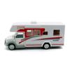 Luxury Motorhome Recreational Vehicle Trailer Caravan Alloy Metal Diecast Car Model Babys Toys Collection Gift