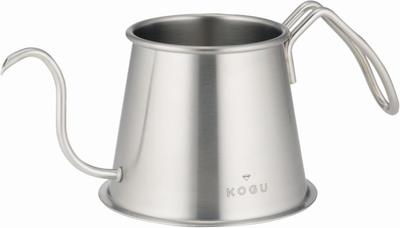 KOGU Инструменты для кофе Кофейник Два Дрип-пот Pro 500 мл для прямого огня Совместимый с IH Можно мыть в посудомоечной машине Узкий носик Наливать прямо Ниже Дрип-чайник