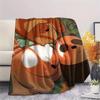 1PC We Bare Bears Print Flannel Blanket, High quality Comfortable for All Seasons, Home Decor, Warmth and Comfort, Perfect for Christmas Gifts244