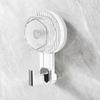 Крючок для хранения, многоразовый прочный крючок на присоске, компактный настенный крючок для ванной комнаты и кухни