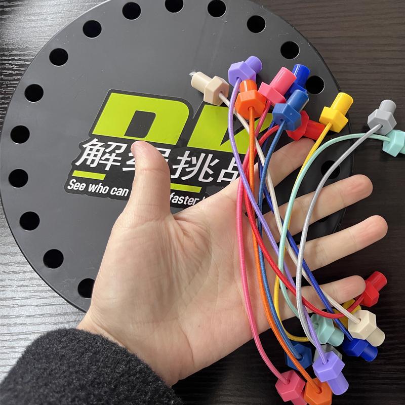 Испытание 'Битва разрывания веревки', Головоломка, Игрушка с узлом, Обучающая интерактивная игра, Тренировка логики, Подарок для семейной вечеринки