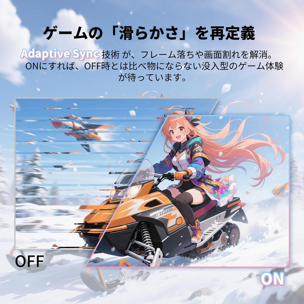 KEY TO COMBAT Gaming Full HD x IPS sRGB HDR10 Contrast High Color Low Blue Adaptive HDMI x DP x Tilt Warranty 23.8-inch Monitor, (1920 1080), 144Hz,