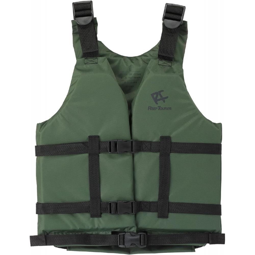 REEFTOURER Жилет для сноркелинга и подводного плавания Reef Tourer Snorkeling Snorkel SliM Ra0402 Khaki, размер M
