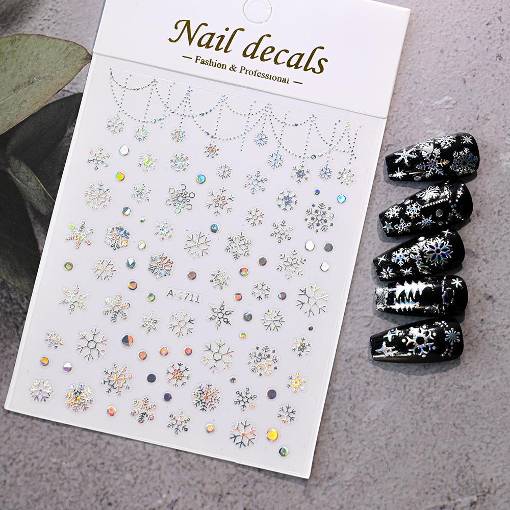 1pc 5D Bee Butterfly Flower Embossed Nail Sticker Self-Adhesive Acrylic Sunflower Engrave Decal Manicure Slider Decoration6x10cm
