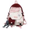 Original Design College Student Backpack With Unique Style For High School And Middle School Students Black