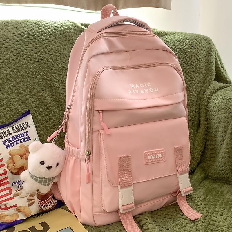 Школьный рюкзак Ученики начальной школы Ученики средней школы Ученики старшей школы Студенты колледжа Модный рюкзак для девочек высокой ценности