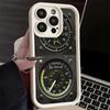 Aircraft Instrument Cockpit Radar Phone Case for iPhone 16 17 Air 16E 15 Pro Max 14 Plus 13 12 Mini Capa Soft Shell Silicone Fun