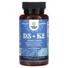 Nature's Craft, D3 + K2, вишневый вкус, 60 жевательных таблеток