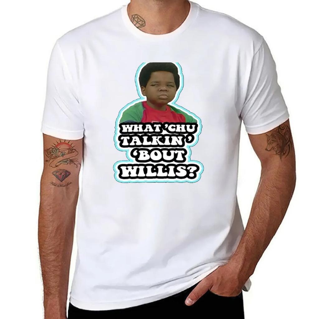 What'chu talkin' 'bout, Willis? Gary Coleman Different Strokes T-Shirt plus sizes customizeds customs sports fans t shirts men