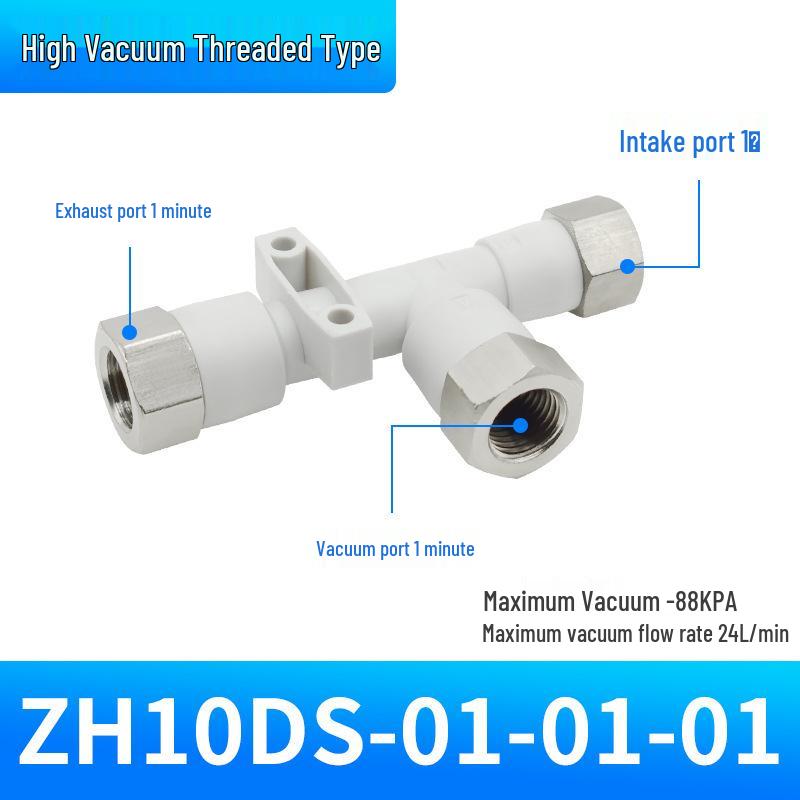 Vacuum Generator Suction Valve Pneumatic Negative Pressure Generator CV15hsZU05ZV ZH10BS