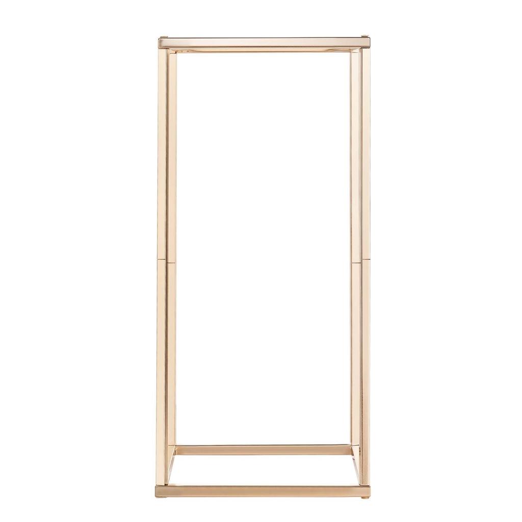 VEVOR Wedding Flower Stand, 10PCS 23.62-inch Column Flower Stand, Floral Stands with Acrylic Laminate, Rectangular Floral Display Rack for Wedding
