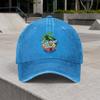 Retro Santa Barbara Sunny Beach Washed Baseball Cap  Unisex Adjustable Dad Hat for Outdoor Daily Wear Vacations