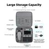 Hard Case for Waterproof PU Leather Hard Shell Storage Protective Large Capacity Shoulder Lightweight Portable Drone Travel Bag AIR3 Drone Accessories