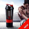 Shaker Bottle For Protein Blender And Pre Workout, 500 Ml (Red), Super Foot Bowl Spectators Goods