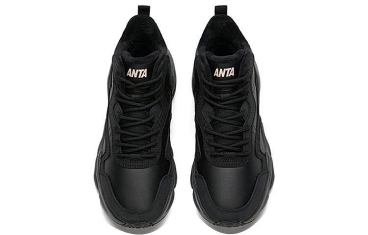 Women's Sneakers Anta Life Collection Fleece lined Cushioning Slip Resistant Abrasion Resistant High top