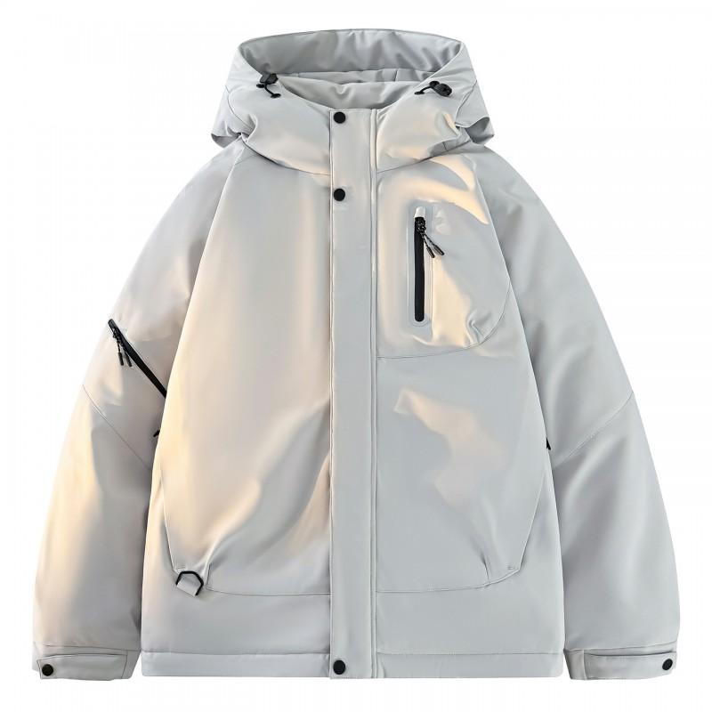 Winter Down Jacket Men - 90% New Standard Windproof Warm Outdoor Fashion Hooded Loose Fit 2025
