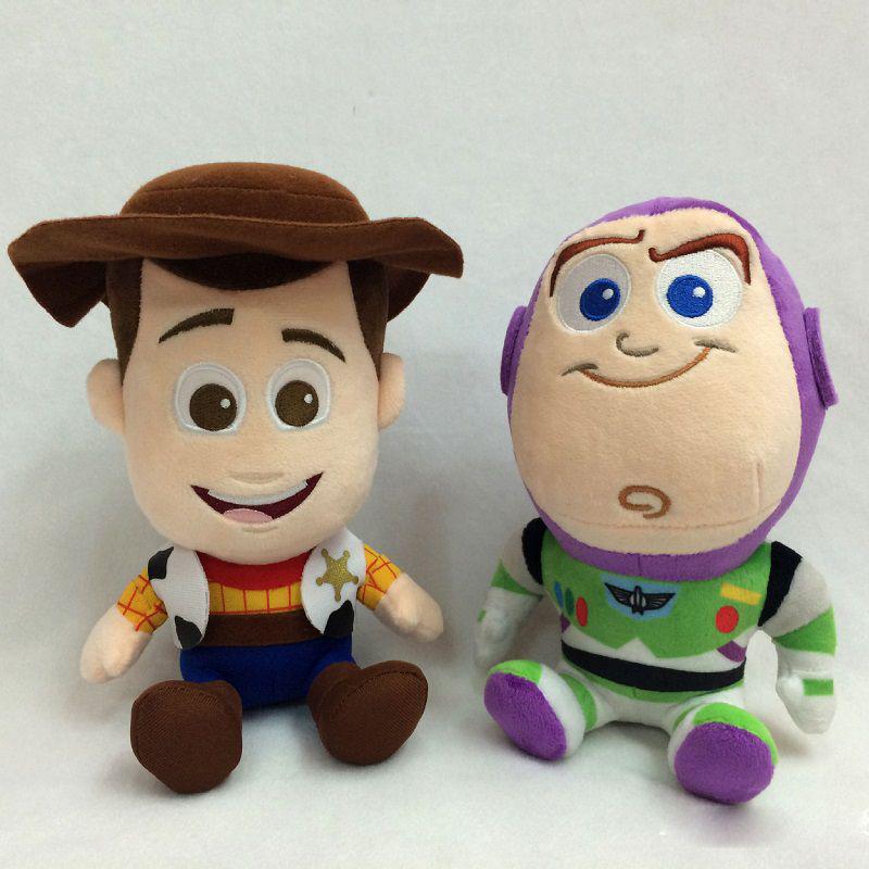 Disney Toy Story 3 Woody Buzz Lightyear Plush Toys Soft Dolls Premium Quality Gift For Kids