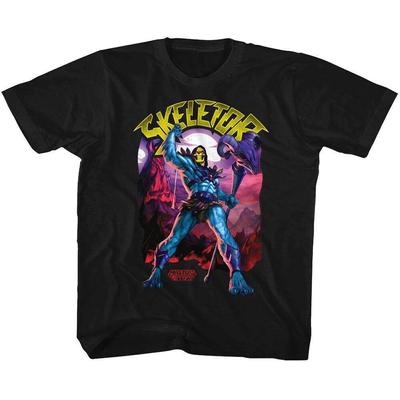 Черная футболка унисекс Masters Of The Universe Skeletor Youth